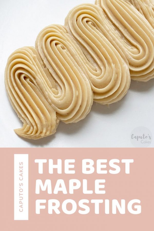 The Best Maple Frosting Caputo's Cakes