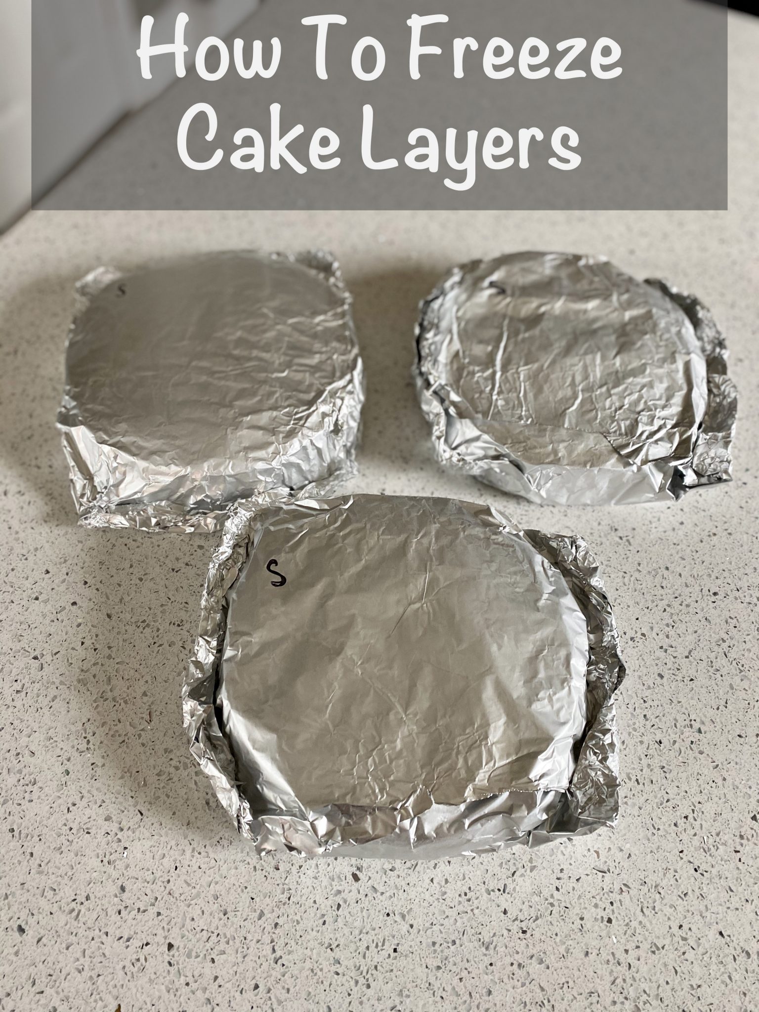 How To Freeze Cake Layers Caputo's Cakes