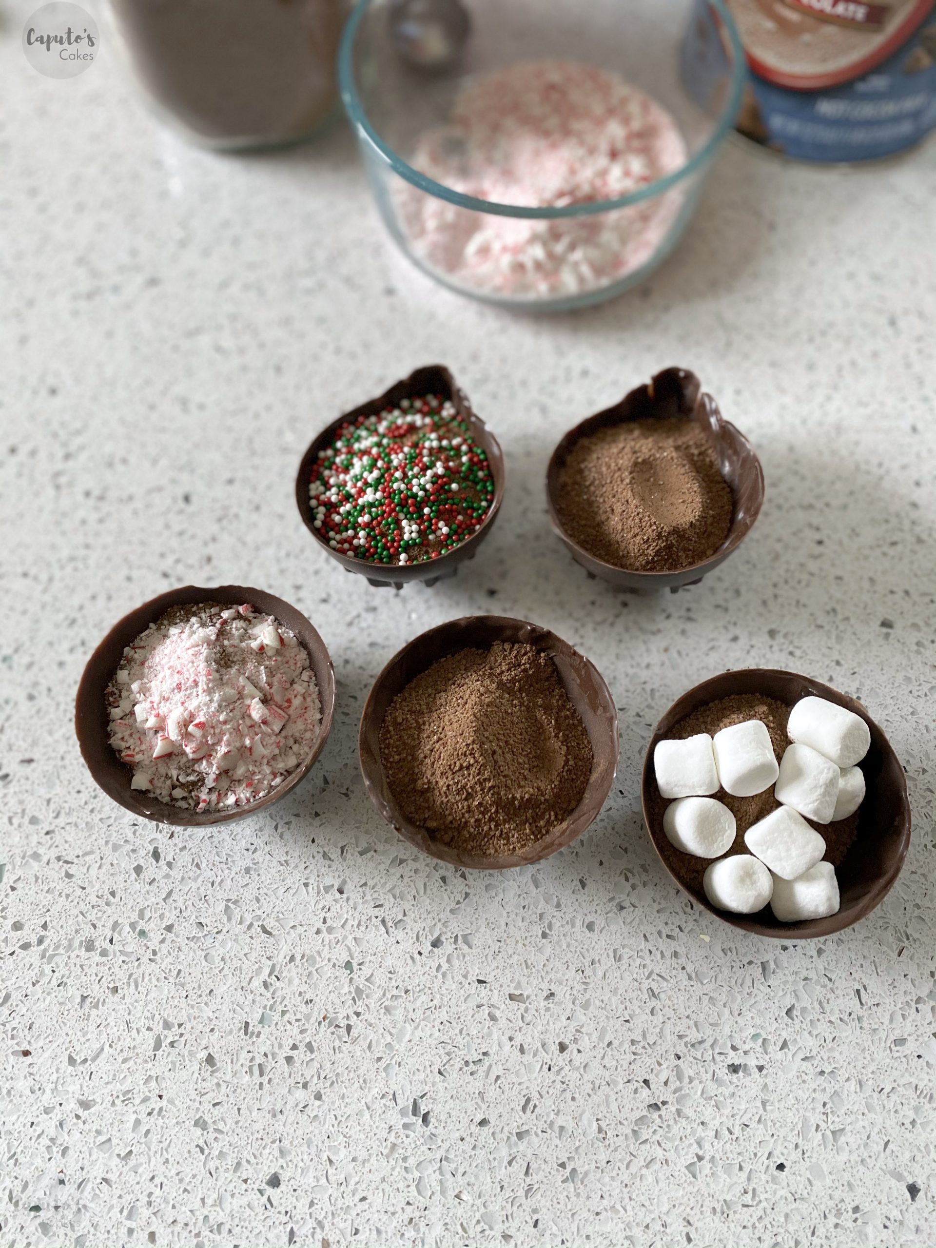 Hot Chocolate Bombs With Free Printable - Caputo's Cakes