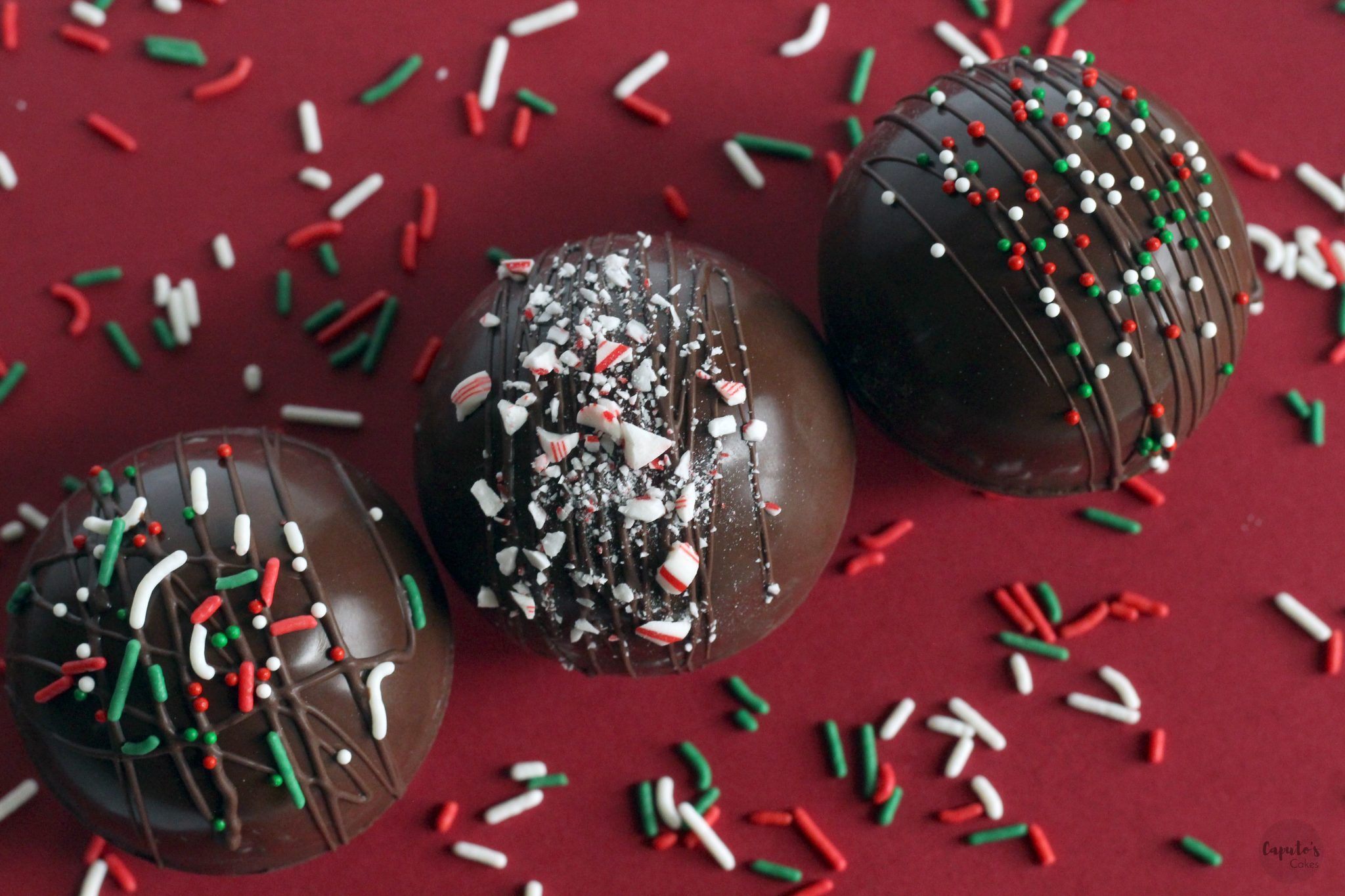 Hot Chocolate Bombs With Free Printable - Caputo's Cakes